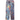 Billionaire Boys Club Wilderness Denim Pants Multi sneakers i sideprofil med flerfarvet lappet denimdesign og klassisk pasform