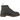 Dr Martens 101 Vegan Black sneakers sideprofil i sort vegan syntetisk materiale med gul stikling og ankelhøjt design
