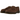 Dr Martens Adrian Snaffle Dark Brown Tumbled Nubuck sneakers i sideprofil med mørkebrun nubuck overdel og klassisk metalspænde