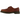 Dr Martens 1461 Cashew Ambassador sneakers i en flot vinkel med brun læderoverdel, gule syninger og mat sort snøre