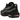 Nike Air Max 95 Black Grey Safety Orange sneakers i sideprofil med sorte og grå lag samt orange detaljer og snørebånd