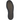 Dr Martens Dante Black sneakers i sideprofil med sort glat laederoverdel, tonale snoer sael og traekfane pa haelen