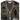 Carhartt WIP Merton Cardigan Camo Duck Jacquard, Grey sneakers i frontview med mønstret gråt jacquard-design og knaplukning