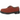 Dr Martens 1461 Rust Tan sneakers i sideprofil med glat læderoverdel, gule welt-syninger og mørk gummisål