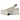 Converse DRKSHDW Chuck Taylor All Star DBL DRKSTAR Ox Rick Owens DRKSTAR Natural Ivory sneakers i sideprofil med hvid lærredsoverdel og gummisål
