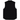 Carhartt WIP Classic Vest Black sneakers med frontview i sort slidstærkt canvas materiale med lynlås og krave
