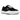 Maison Mihara Yasuhiro Baker OG Sole Canvas Low Black sneakers i sideprofil med sort lærredsoverdel og hvid smeltet gummisål