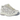 Nike P-6000 Light Bone sneakers i sideprofil med hvid og beige meshoverdel, sølvdetaljer og hvid sål
