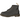 Dr Martens 101 Vegan Black sneakers i sort vegan-læder med hvide kontrastsyninger og ankelhøj silhuet set fra siden