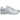 ASICS Gel-Nimbus 10.1 Kimhēkim Pure Silver sneakers i vinklet visning med sølvfarvet mesh og metalliske detaljer