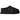 UGG Tazz Sunwave Slipper Black sneakers set fra siden med sort ruskind og broderet kant på mellemsålen