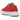 Maison Mihara Yasuhiro Hank OG Sole Canvas Low Red sneakers i sideprofil med rød lærreds-upper og karakteristisk smeltet hvid sål