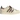 Adidas Superstar II Cream White Earth Strata sneakers i vinklet visning med hvid læderoverdel og brune detaljer