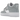 Nike Air Force 1 Low '07 Light Smoke Grey White sneakers i sideprofil med lysegrå overdel i læder, hvid swoosh og klassisk sål
