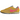 Nike LD-1000 SP Stussy Sanded Gold sneakers i en vinkel med gylden overdel, hvid swoosh og snørebånd