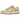 Nike Dunk Low Lemon Drop sneakers i en flot sideprofil med gule læderoverlejringer og hvid bund