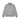Carhartt Chase Neck Zip Sweat Cotton/po Grey Heather / Gold sneakers i frontview med lynlås og broderet logo på brystet