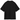 Fear of God Essentials Jersey Crewneck Tee Black sneakers frontview i sort bomuld med hvidt brystlogo og klassisk ribkrans