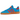 Adidas Handball Spezial Bright Blue sneakers i en klassisk sideprofil med blå ruskindsoverdel, hvide læderdetaljer og gummisål