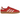 Adidas Gazelle Indoor Better Scarlet Wonder White Gum sneakers i sideprofil med rød ruskindsoverdel og hvide læderdetaljer samt gummisål