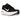 Nike Vomero Plus Black White sneakers i sideprofil med sort overdel, hvid sål og klassisk swoosh-logo på siden