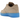 Nike Air Force 1 Low Protro Kobe Bryant Linen sneakers i sideprofil med beige overdel, svajet swoosh og hvid sål