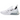 Nike Air Max 270 White sneakers i sideprofil med hvid overdel, snørebånd og synlig støddæmpende Air-enhed i hælen