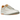 Jordan 2 Retro Low Craft Melon Tint sneakers i sideprofil med flerfarvet overdel i læder, snørebånd og mønstret sål