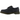 Dr Martens 8053 sneakers i en klassisk sideprofil med sort læderoverdel, gule syninger og slidstærk rillet gummisål