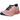 ASICS Noosa Ff 2 Seashell Pink/dark Blue/Pink sneakers i et flot sideprofil med lyserød overdel, mørkeblå detaljer og snørebånd