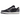 Jordan 1 Low OG EX Black Smoke Grey sneakers i et vinklet set med sort og grå overdel i tekstil samt hvid mellemsål