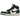 Jordan 1 Retro High Fir Pro Green sneakers i en klassisk sideprofil med grønne læderpaneler, hvid mellemsål og sorte snørebånd