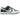 Nike Dunk Low SB 'Camcorder' sneakers i vinklet visning med sort ruskind, grå detaljer, hvid mellemsål og snørebånd