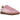 Adidas Handball Spezial Kith x Lionel Messi Light Pink sneakers i sideprofil med lyserød ruskind og hvide detaljer