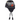 Supreme Felt Applique Earflap Beanie Black sneakers i frontview med sort filt-applikearbejde og klassiske øreklapper