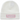 Supreme New Era Box Logo Beanie FW25 White sneakers set i hvid farve med klassisk broderet box logo på forsiden