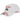 Supreme ATV 6-Panel FW25 White sneakers front view showcasing white material and embroidered logo detailing