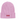 Supreme Overdyed Beanie SS25 Pink sneakers i et tætstrikket design med synligt Supreme-broderi på forsiden i en klar pink farve
