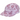 Supreme Floral Jacquard Camp Cap Purple sneakers i lilla blomstret jacquard-design set fra siden med justerbar rem